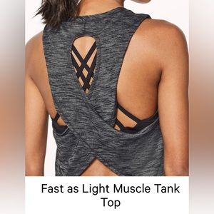 Lululemon Fast as Light Muscle Tank Top